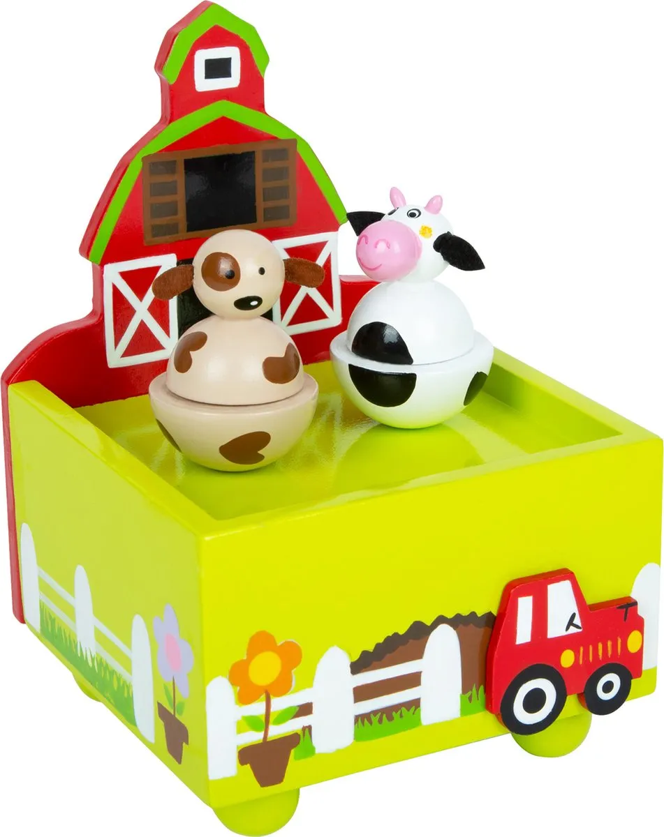 Small Foot Houten Muziekdoos Boerderij 11715