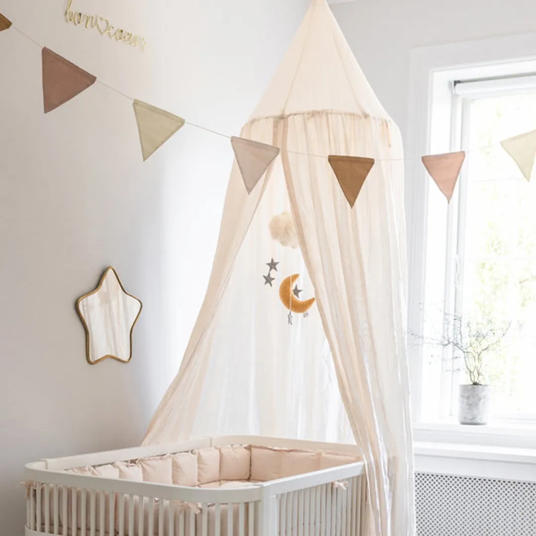 Sebra Stoffen Vlaggenlijn Birchbark Rose