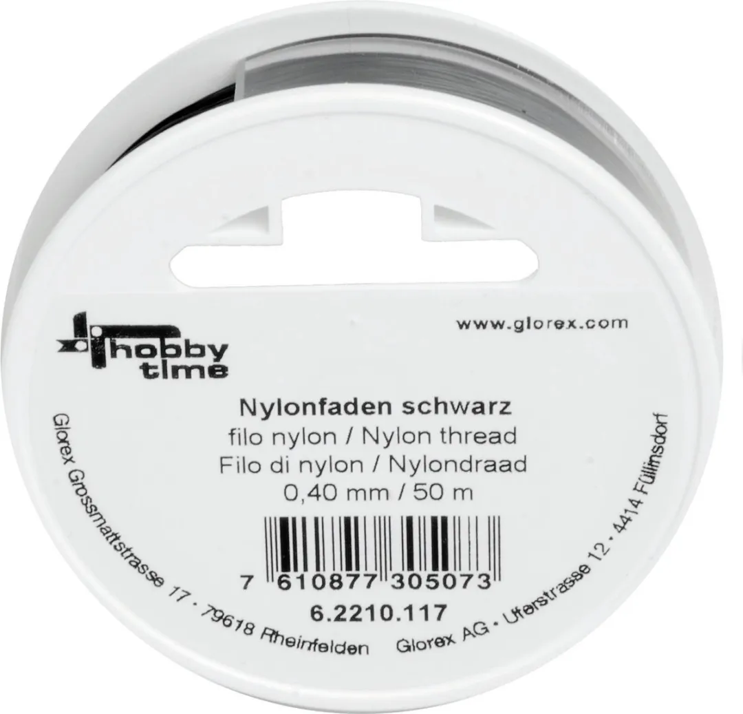 Glorex Hobbytime Nylon Draad 0.4mm x 50m