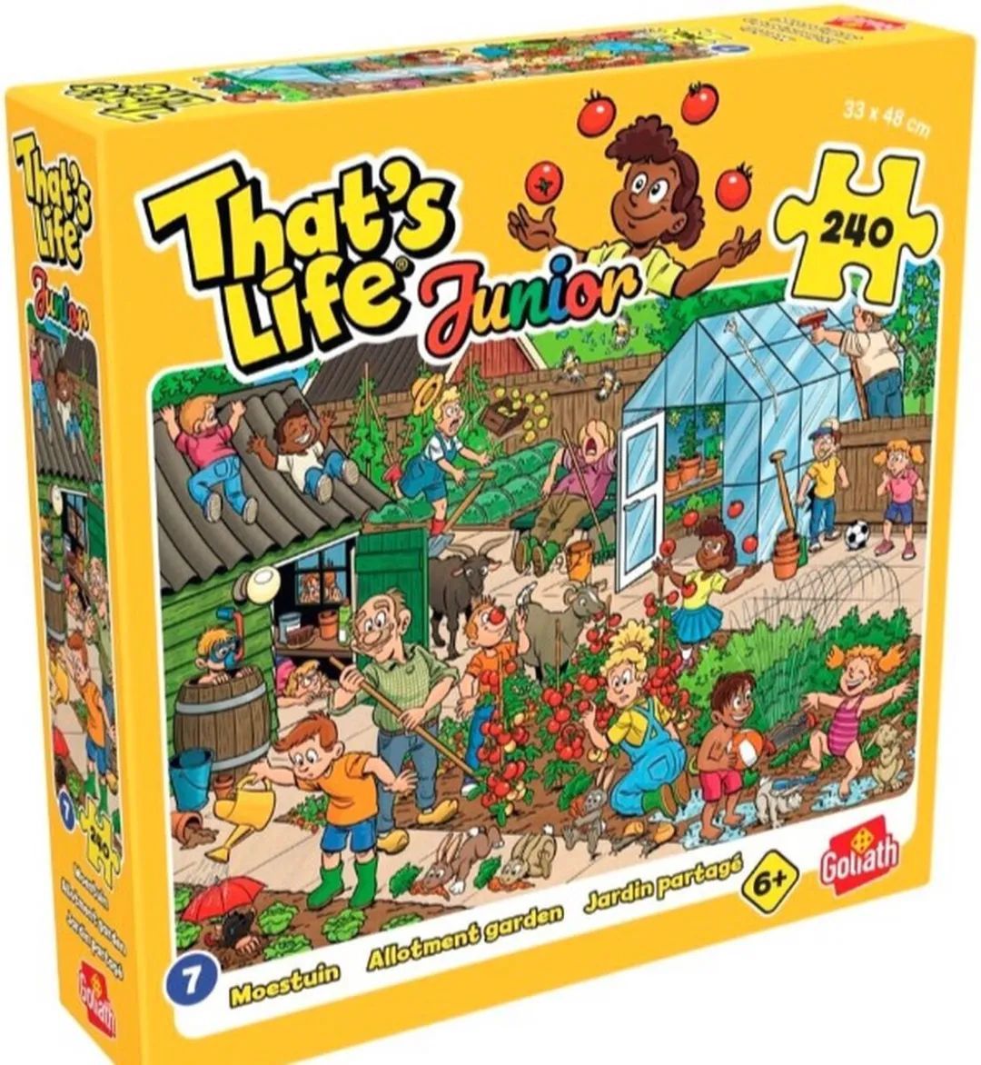 Goliath Puzzel That's Life Junior Moestuin 240 Stuks