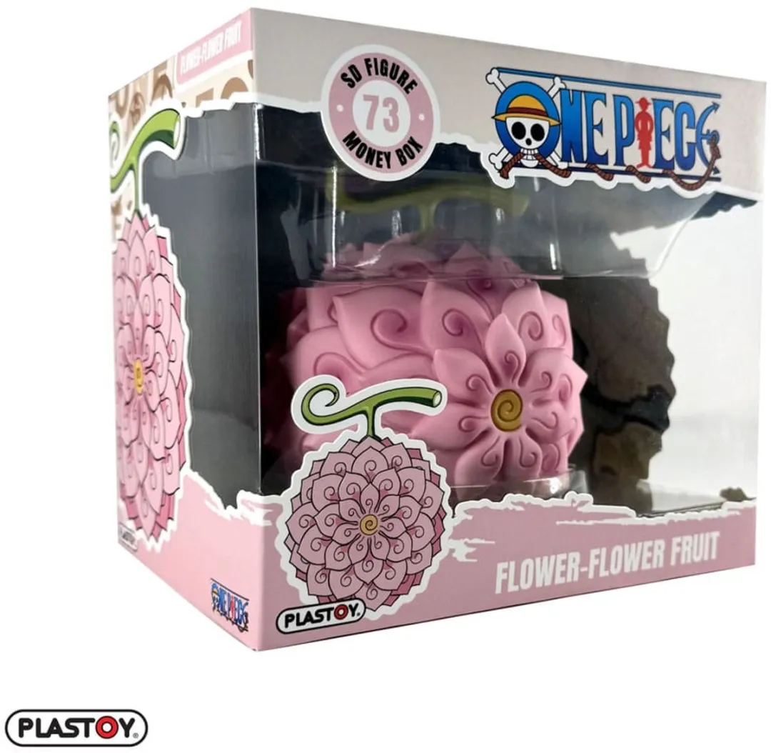 Plastoy One Piece Coin Bank Flower-Flower Fruit - Multi