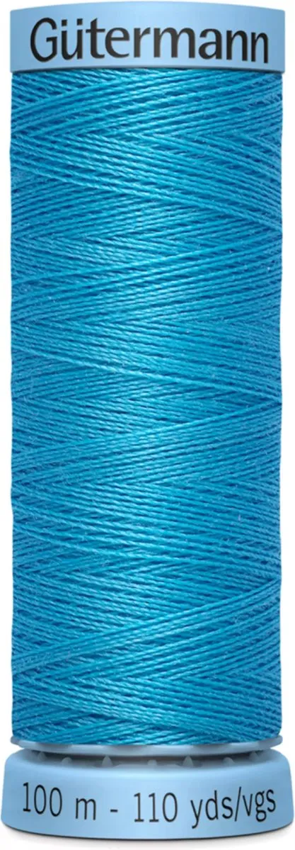 Gutermann Zijde Garen 100m - Kleur 197 Zwart/Grijs/Wit