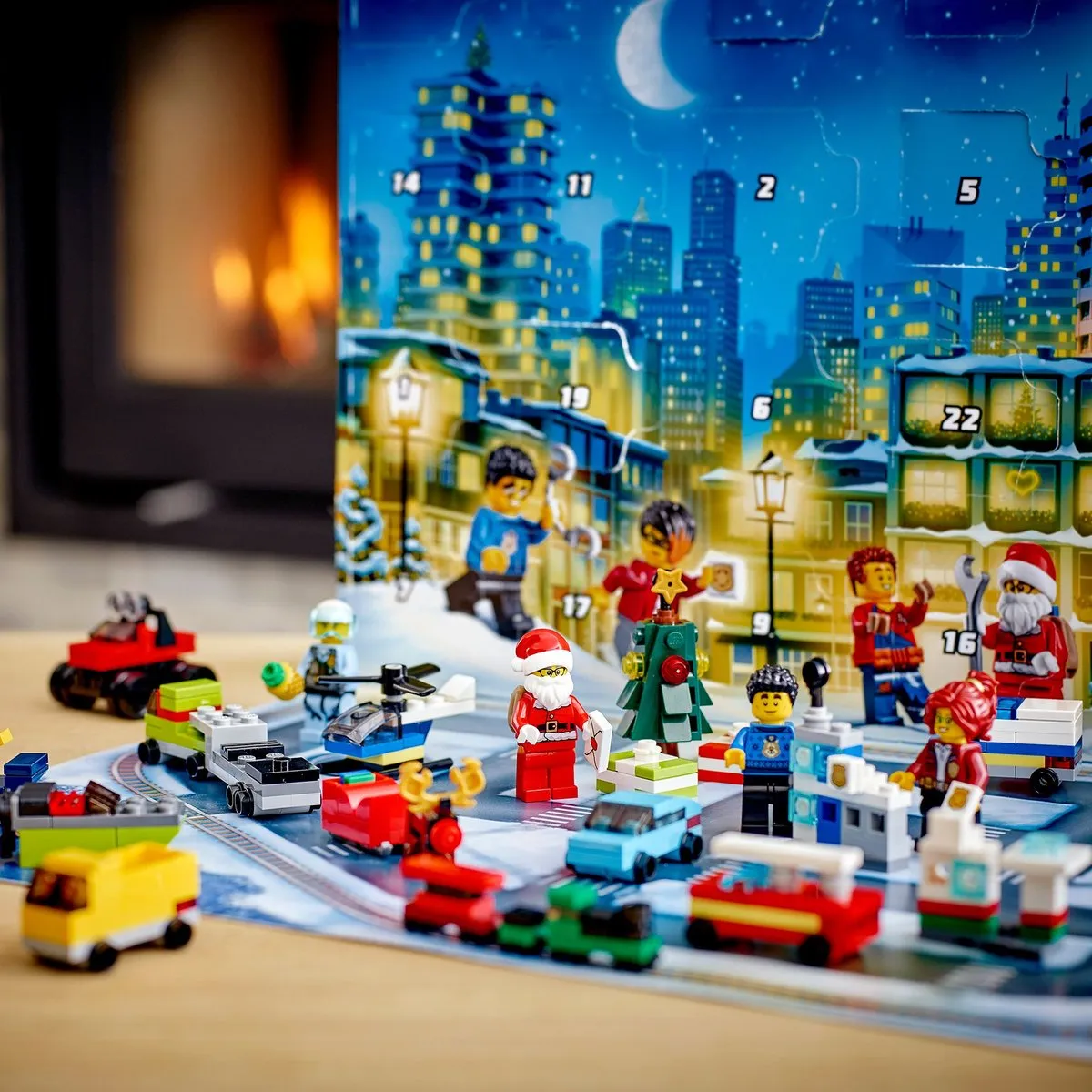 LEGO City Adventskalender 60268 - 342 Stukken - 5 Minifiguren - Multikleur