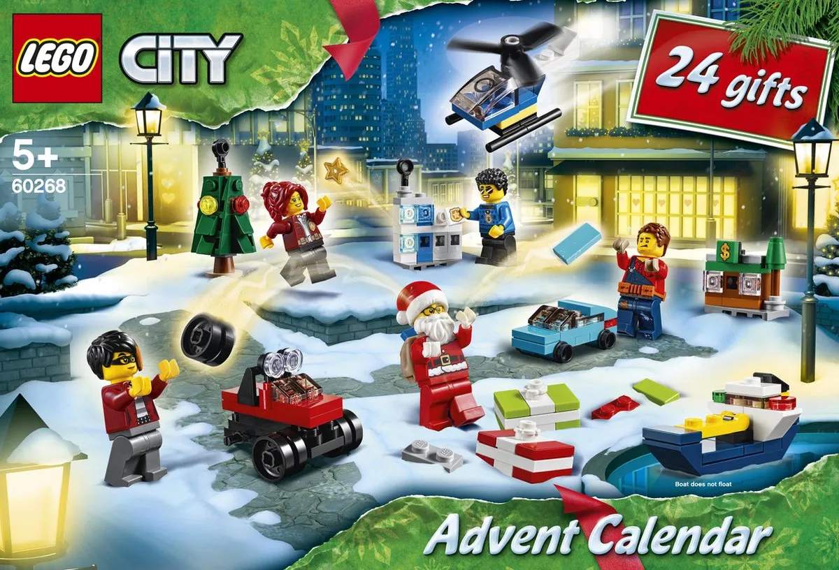LEGO City Adventskalender 60268 - 342 Stukken - 5 Minifiguren - Multikleur - afbeelding 6 van 6