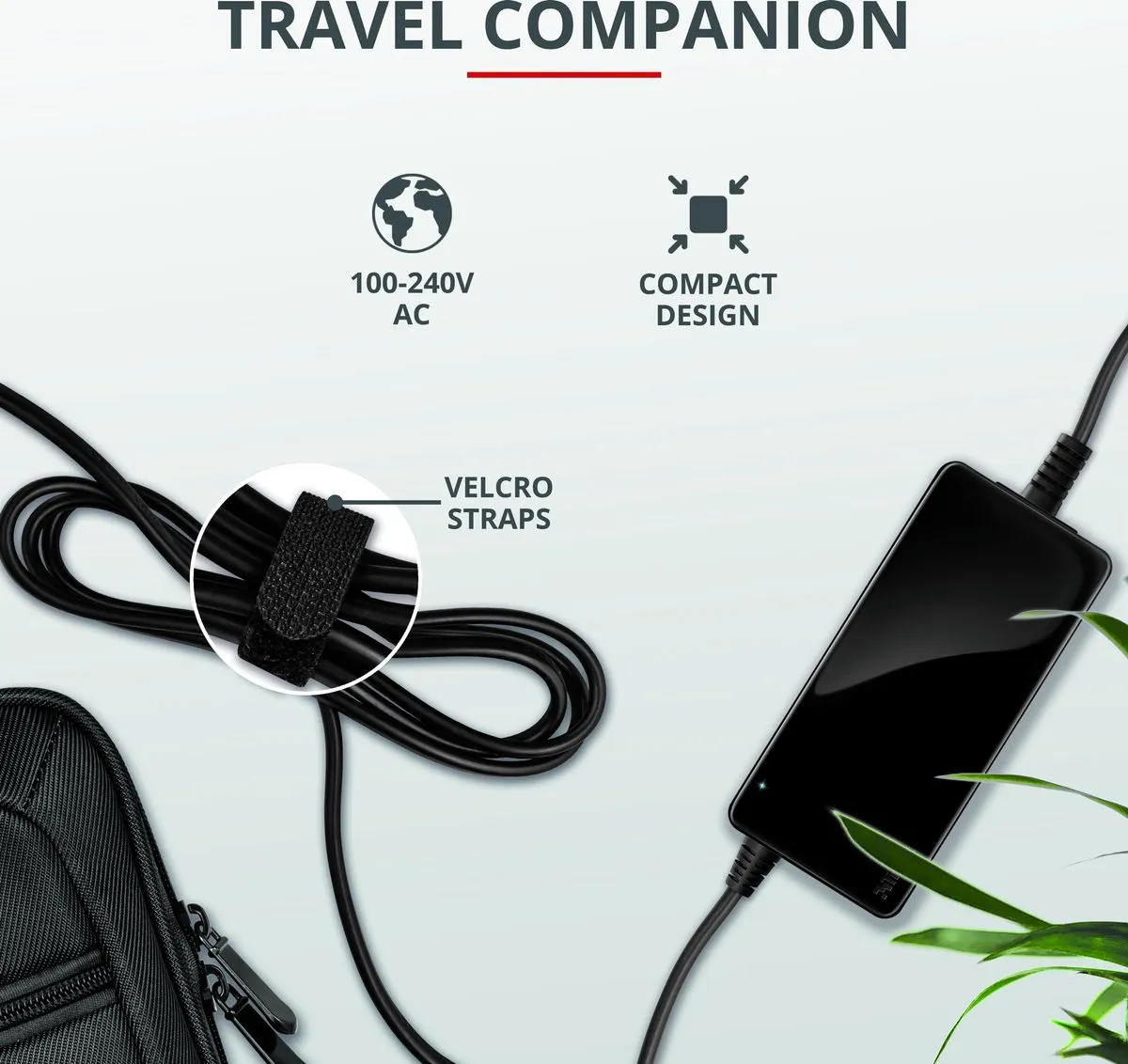 Trust Nexo 90W Laptop Adapter 23319 - Dell 4.5mm - Zwart