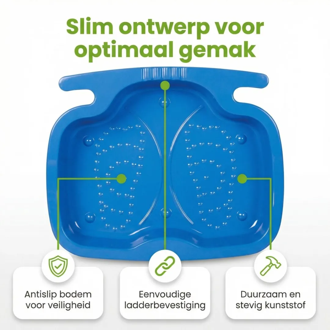 Intex Prism Frame Voetenbad 549x122cm - 8-delig - Grijs