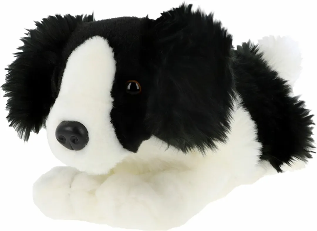 Keel Toys Puppy Border Collie Knuffel - 35 cm - Multi
