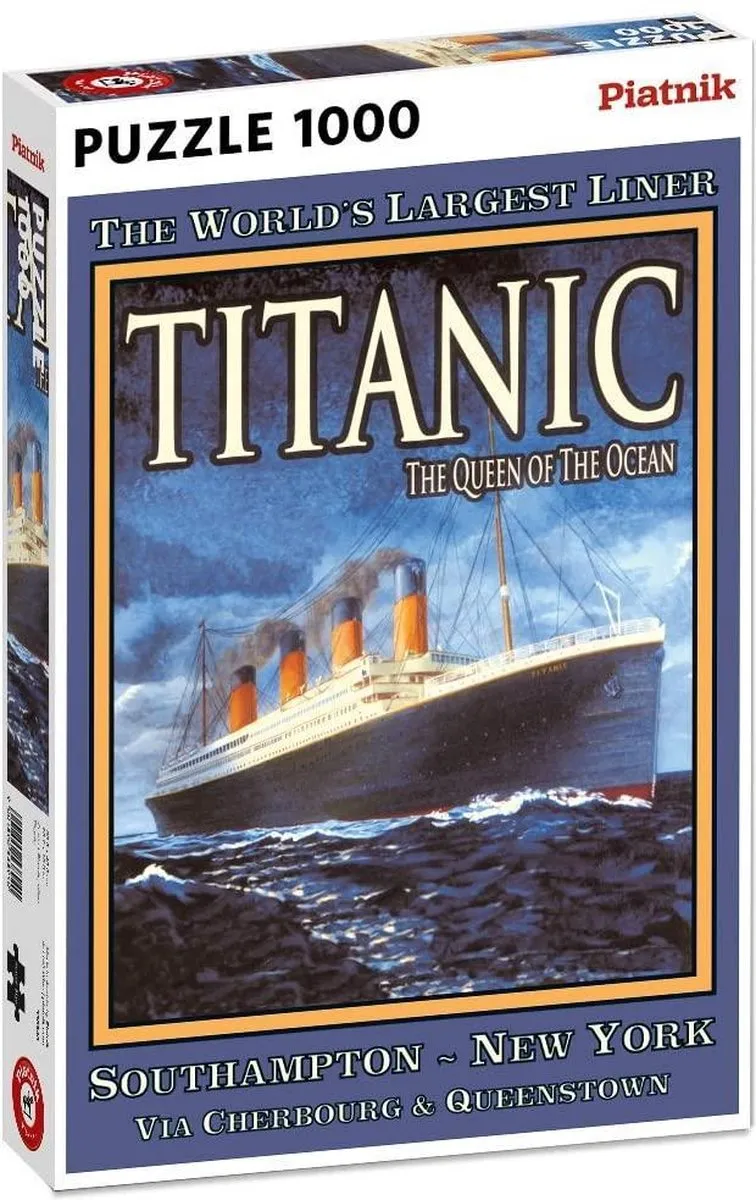 Piatnik Titanic Puzzel 1000 Stuks