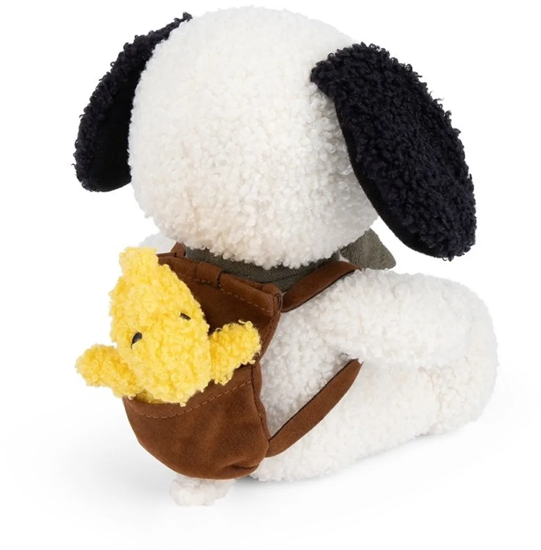 Bon Ton Toys Peanuts Snoopy & Woodstock Eco Tiny Teddy 20cm - Wit