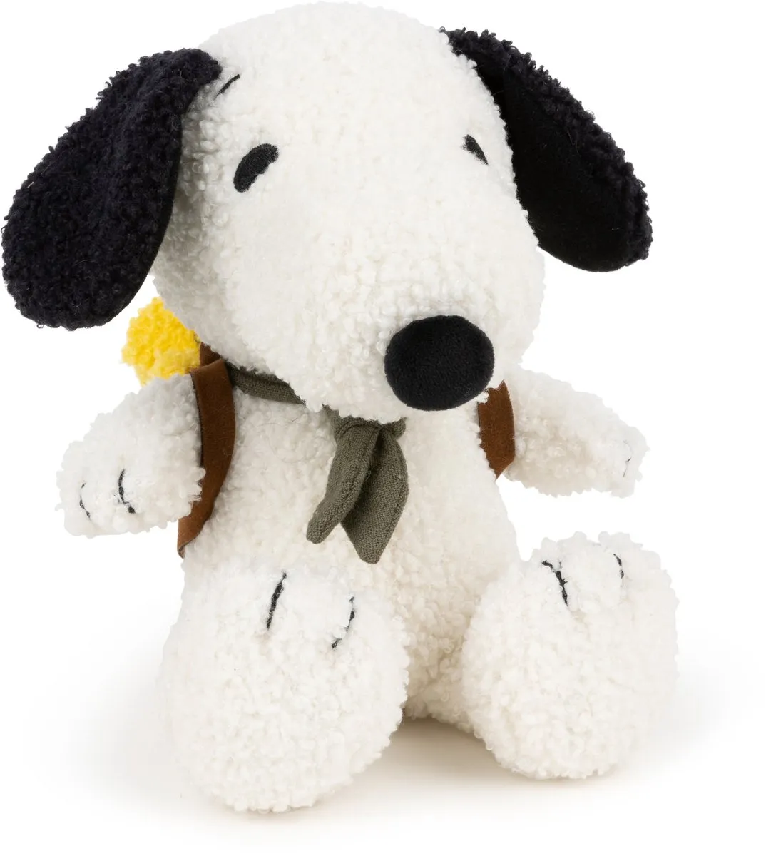 Bon Ton Toys Peanuts Snoopy & Woodstock Eco Tiny Teddy 20cm - Wit