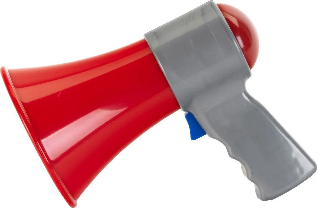 Klein Toys Brandweer Megafoon - Rood/Grijs