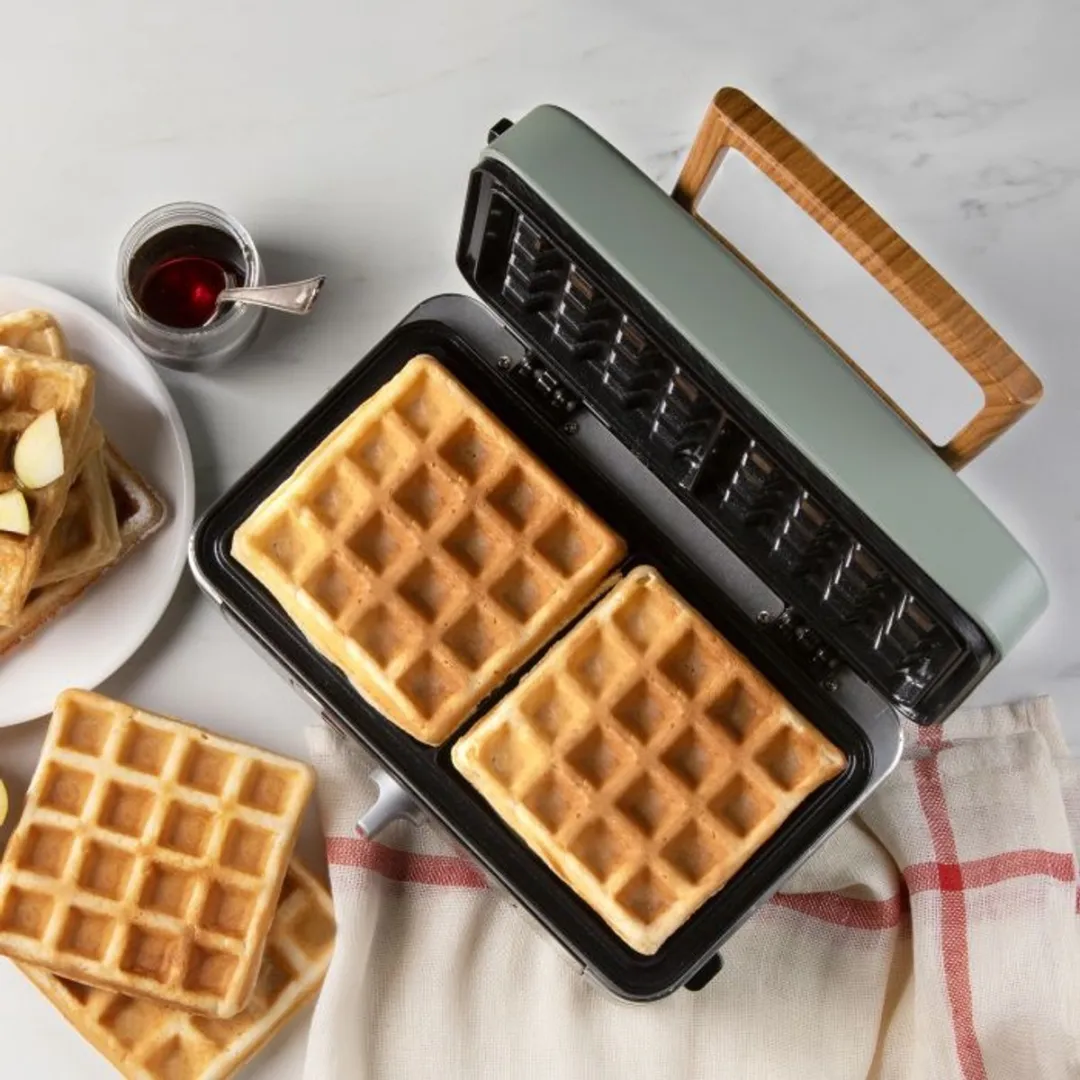 Domo DO9276C Sandwich-Waffelgrill 1100W - Saliegroen