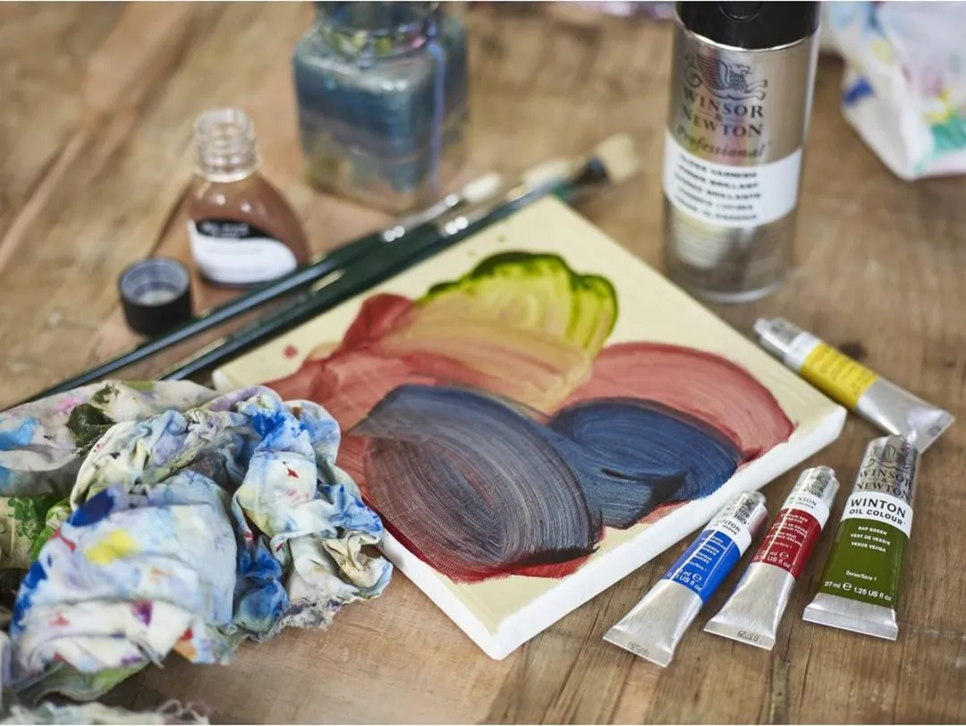 Winsor & Newton Foundation Hog Bristle Brush Set 6-delig