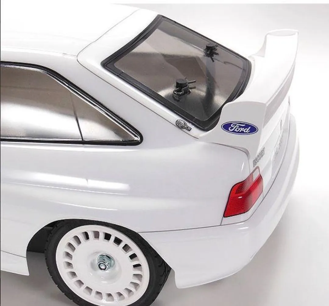 Tamiya TT-02 58691 RC Auto Bouwpakket - 1/10 Ford Escort Custom - Wit