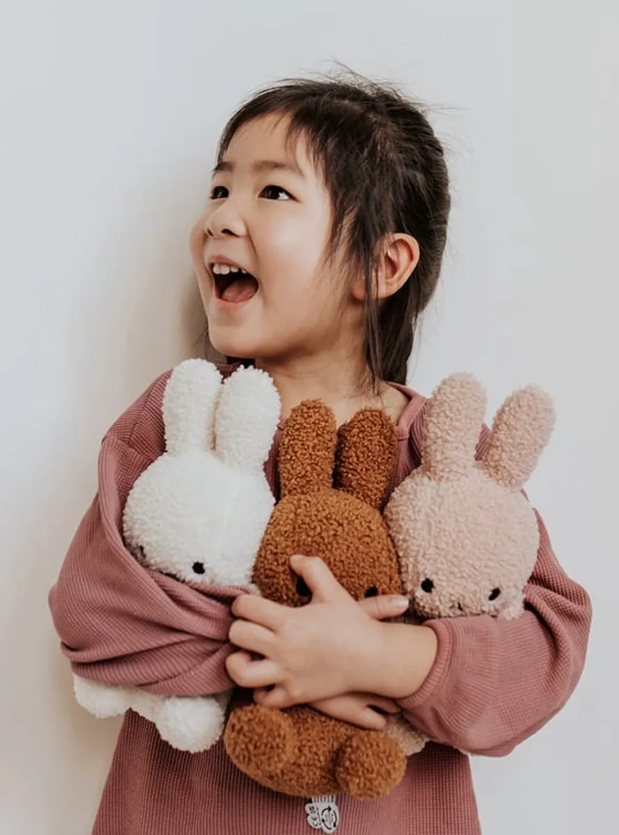 Nijntje Sleutelhanger Corduroy Buttercream ECO 10 cm - Knuffel Buttercream