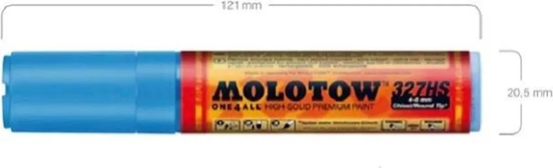 Molotow One4All 4-8mm Marker Shock Blue MM327.161