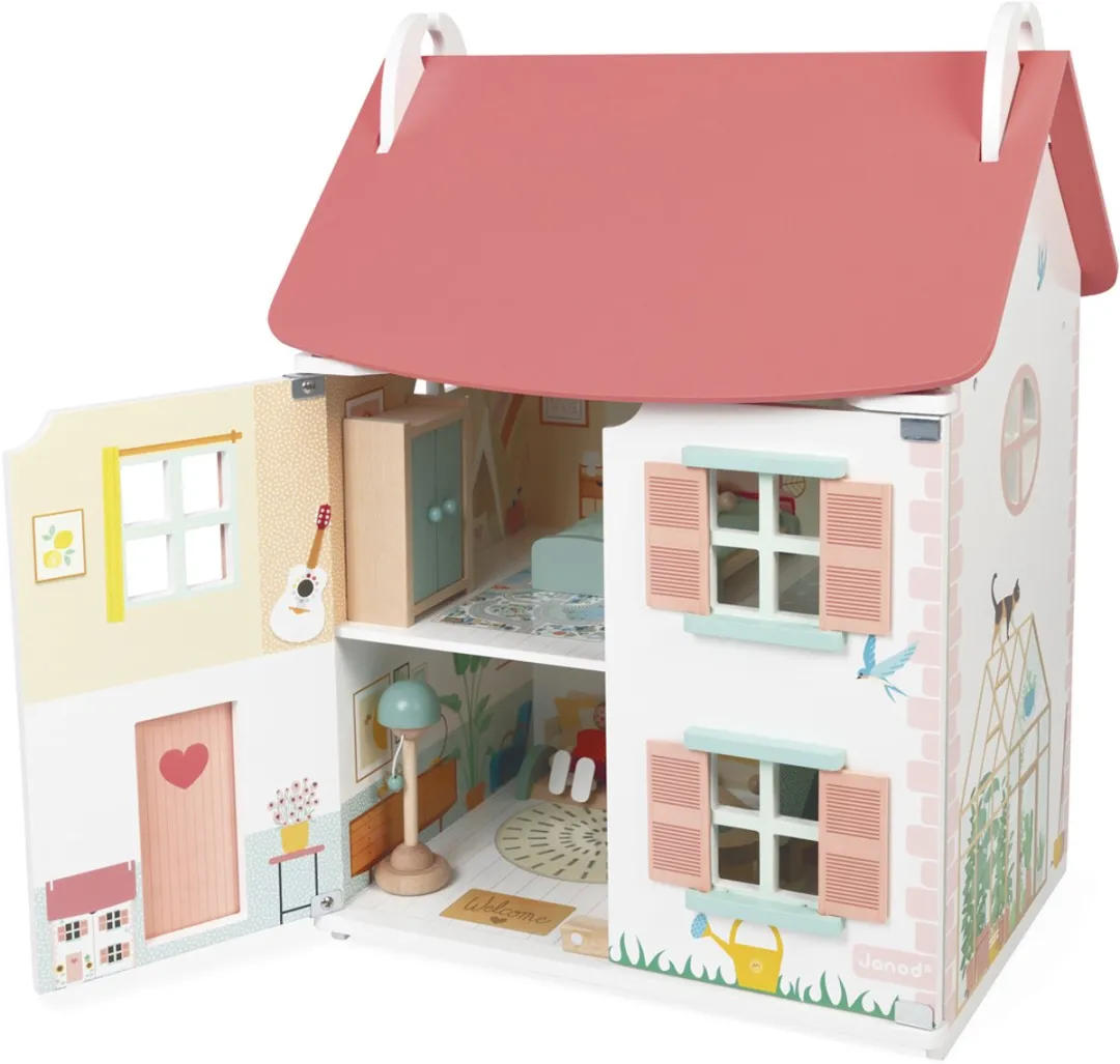 Janod Poppenhuis Multicolor