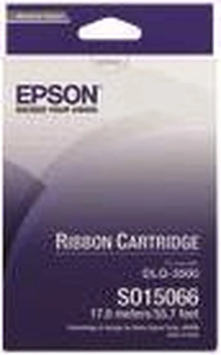 Epson C13S015066 Dot Matrix Tape - Zwart