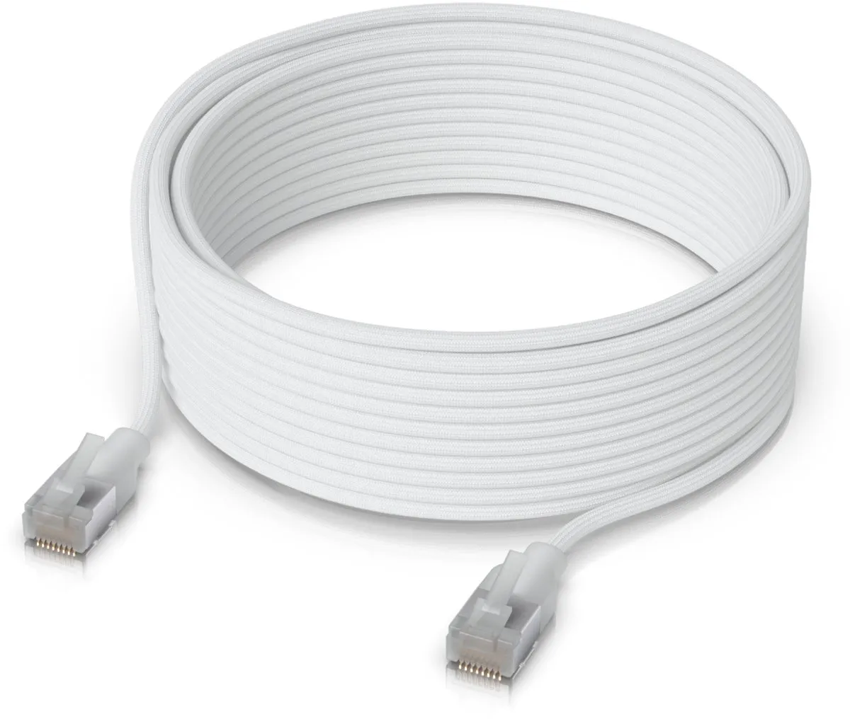 Ubiquiti UACC-Cable-Patch-EL-C6A-12M-W Netwerkkabel Cat6a - 12m - Wit