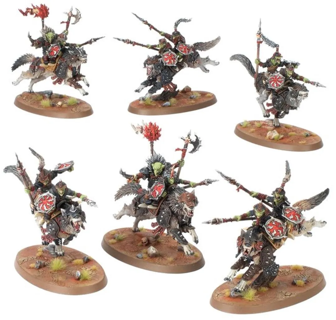 Games Workshop Warhammer Age of Sigmar Gloomspite Gitz Gitmob Army Set 89-93