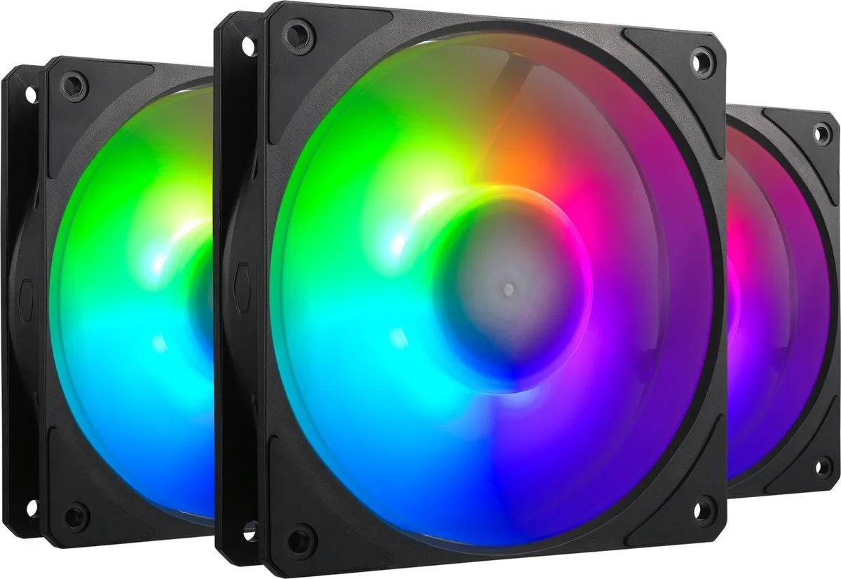 Cooler Master Mobius 120P ARGB Ventilatoren - 3 Stuks