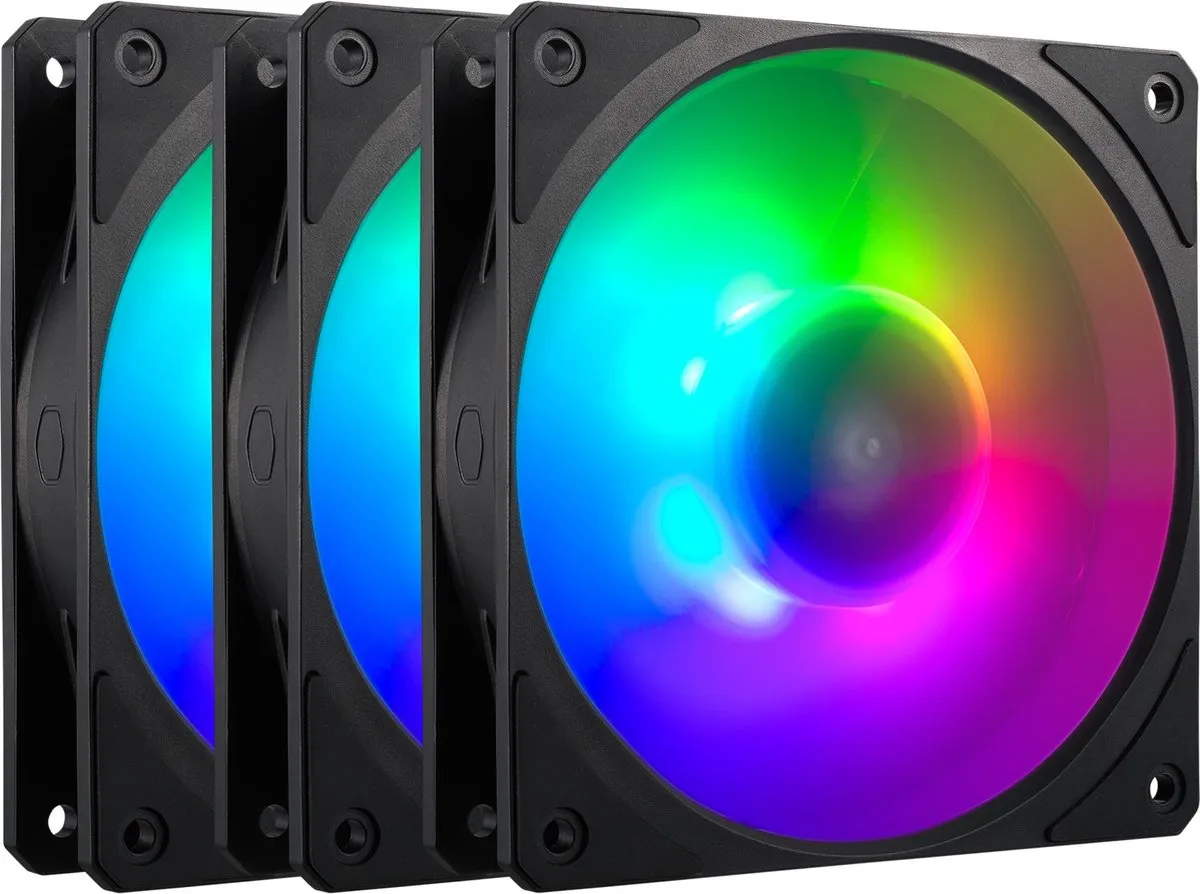 Cooler Master Mobius 120P ARGB Ventilatoren - 3 Stuks