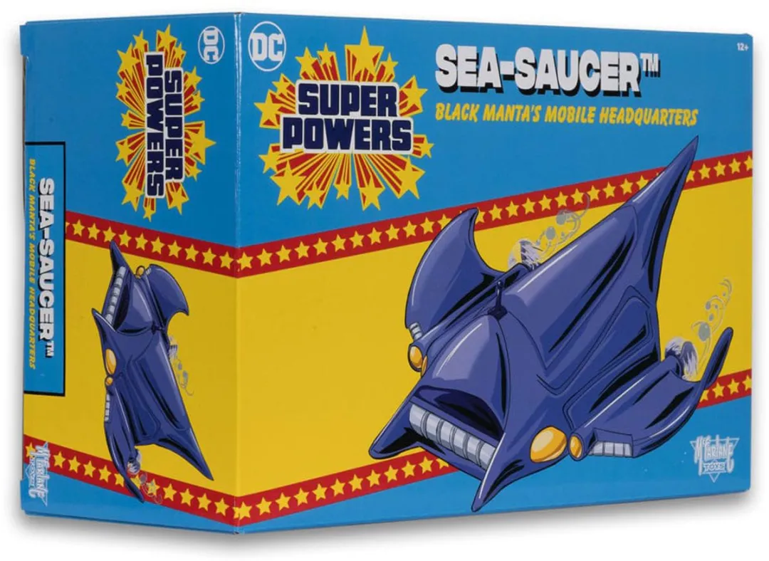 McFarlane Toys DC Direct Super Powers Vehicles Black Manta Sea Saucer 10 cm Vehicles