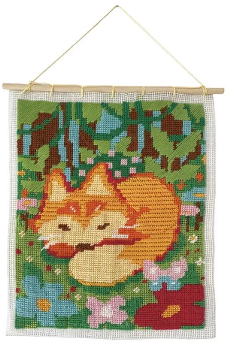 Janod Atelier Deco Vos Borduren Set