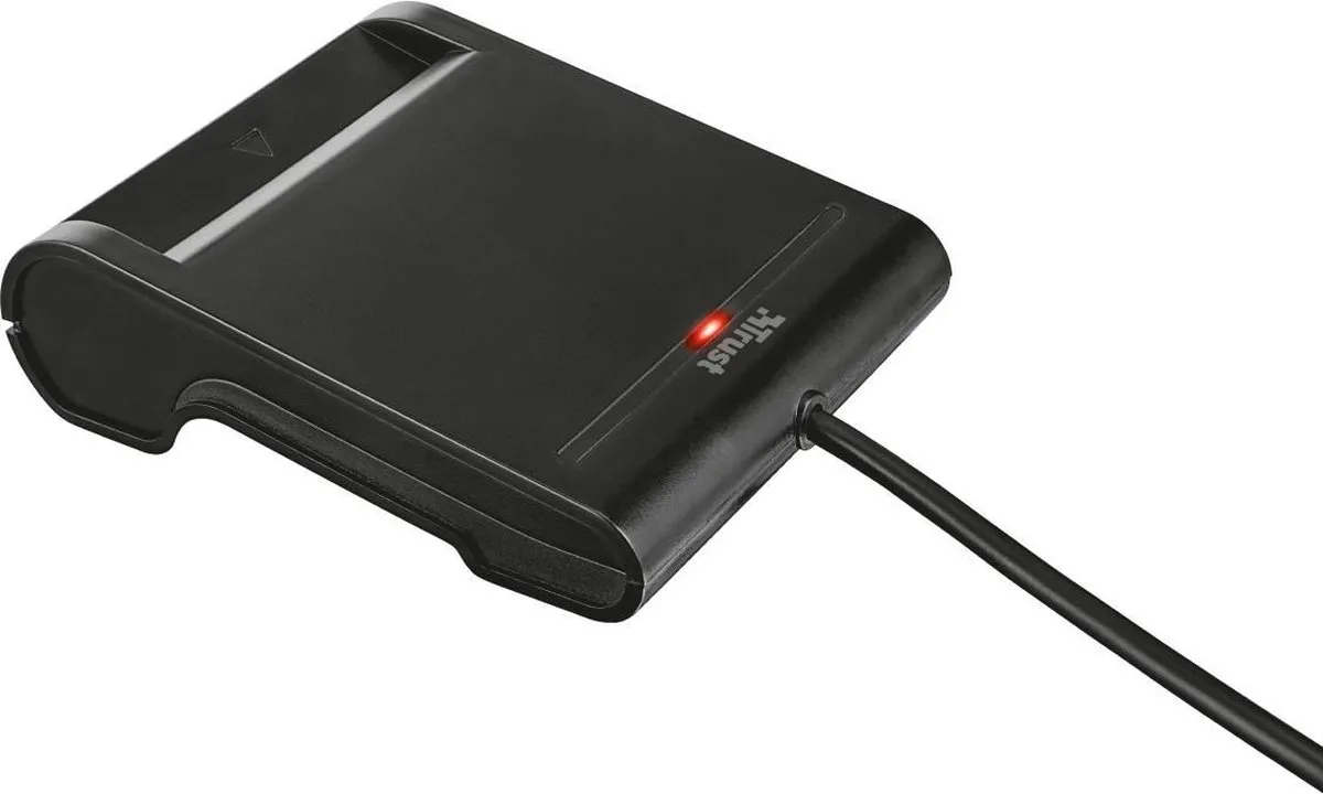 Trust 23084 DNI Kaartlezer - USB 2.0 - Zwart