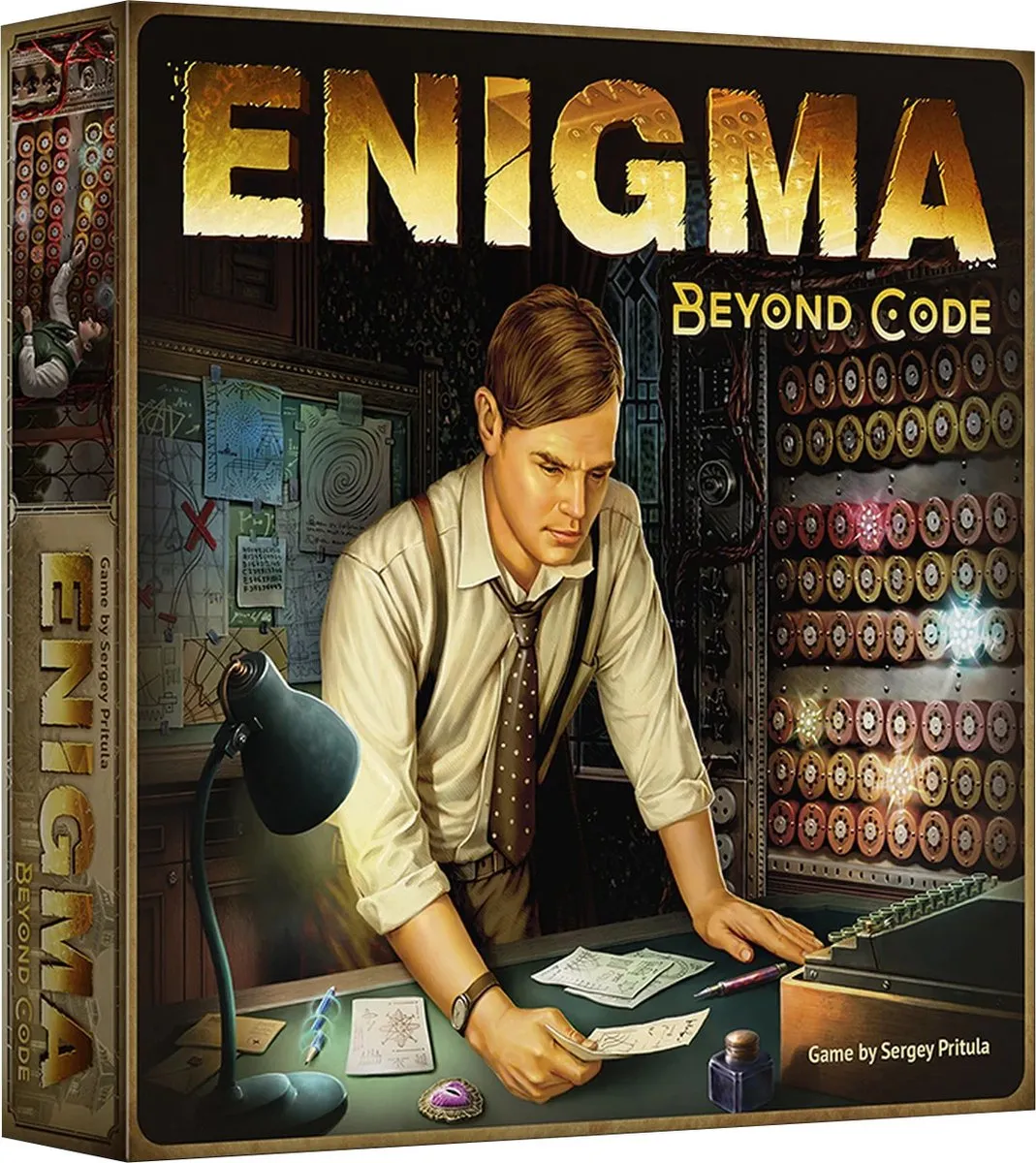Crowd Games Enigma Beyond Code Bordspel - Engelstalig
