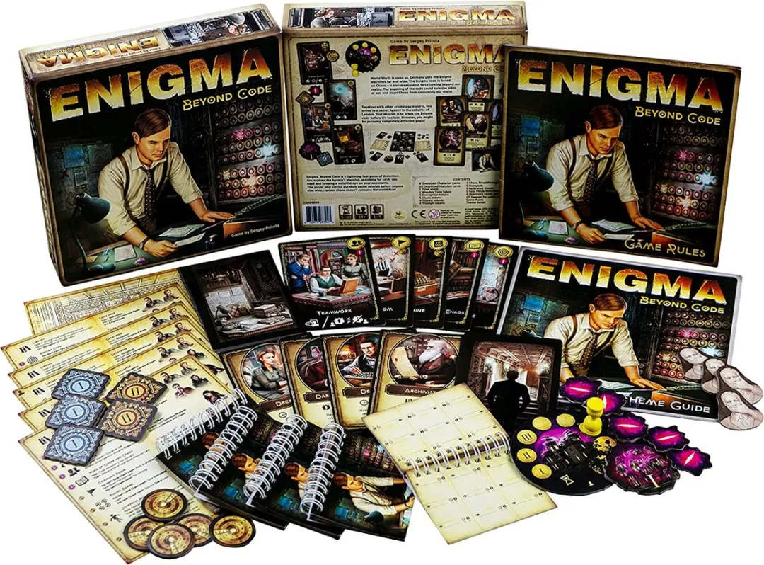 Crowd Games Enigma Beyond Code Bordspel - Engelstalig