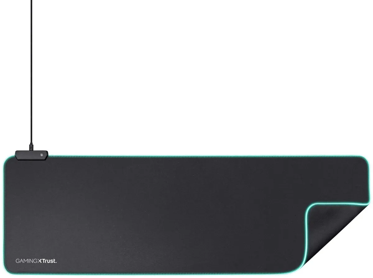 Trust GXT 764 Glide-Flex Muismat XXL - Zwart