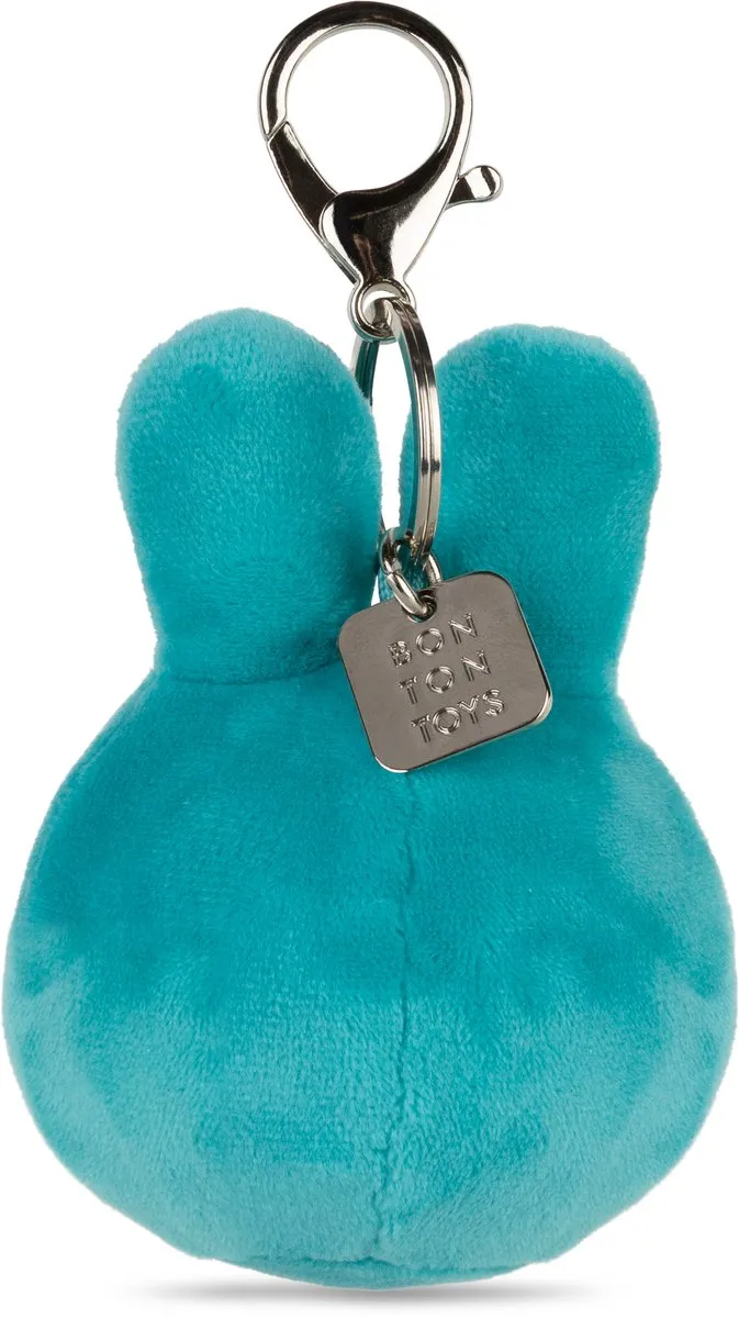 Bon Ton Toys Nijntje Squish Ball Sleutelhanger - 9 cm - Teal