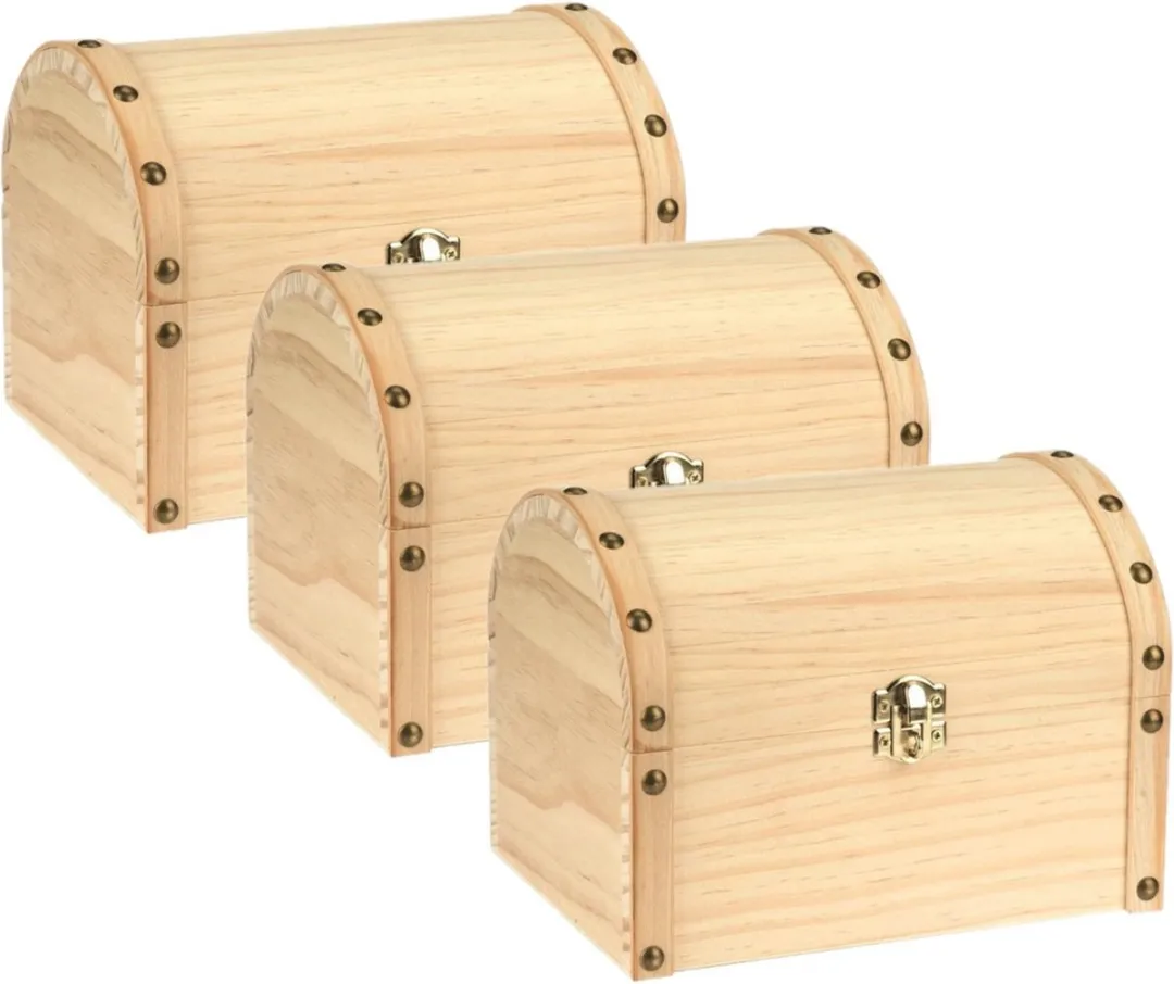 Glorex Hobby Houten Opbergkistje