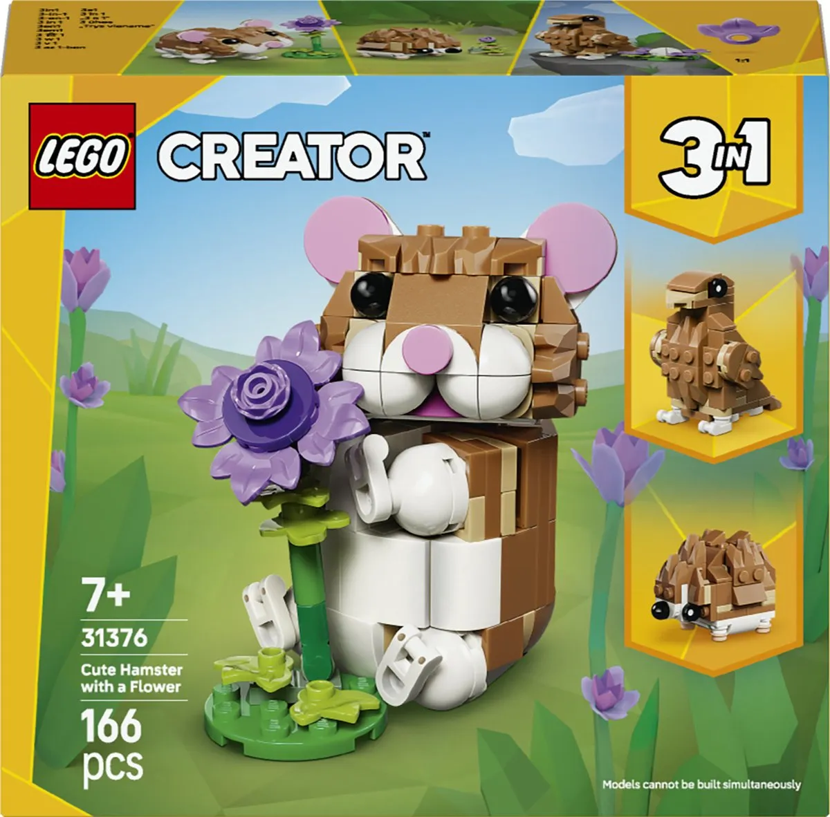 LEGO Creator 3in1 Schattige Hamster 31376 - Multicolor
