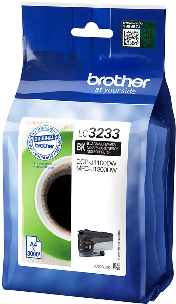 Brother LC-3233BK Inktcartridge - Zwart