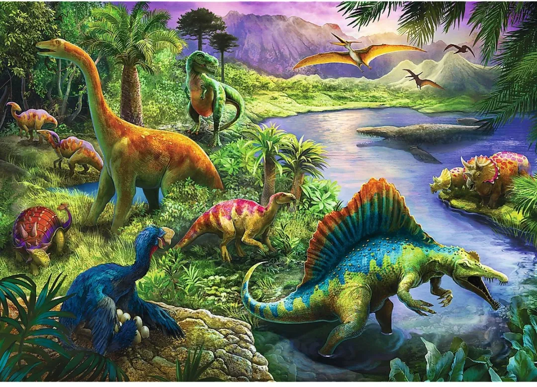 Trefl Dinosaurussen Puzzel 200 Stuks