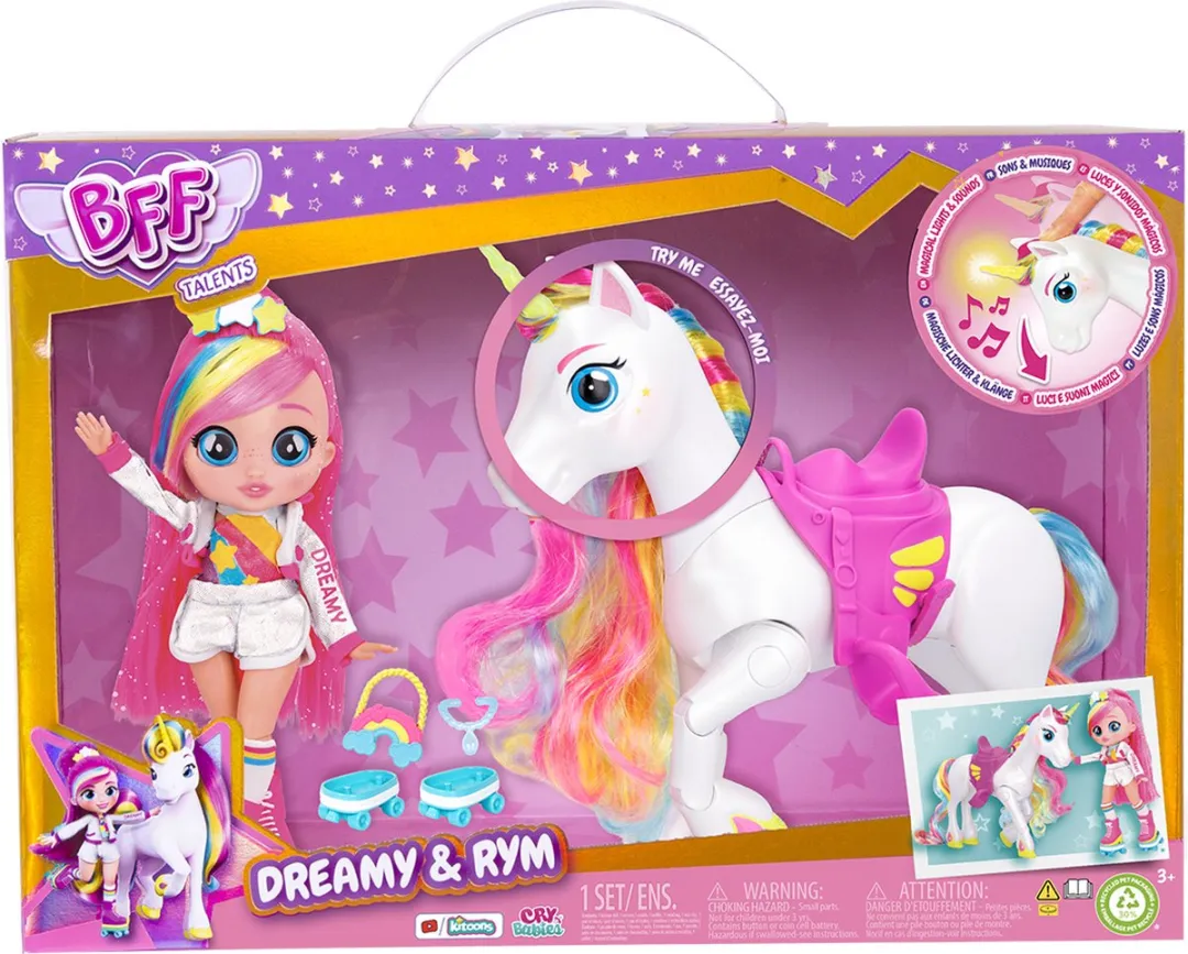 IMC Toys Cry Babies BFF Dreamy & Rym - 3x AAA