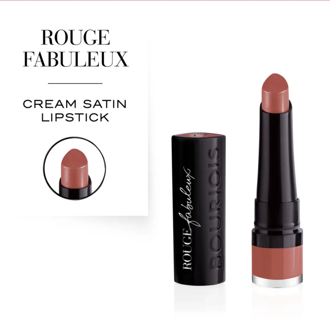Bourjois Rouge Fabuleux Lipstick 17 Beige Au Lait - 2.3 g