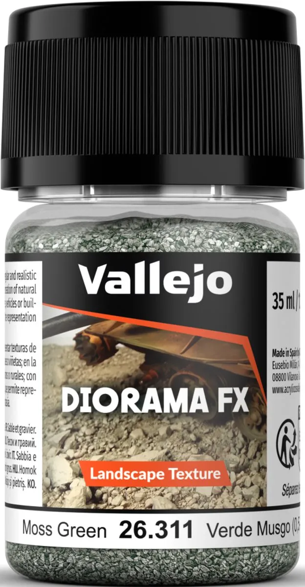 Vallejo Landscape Textures 311 Mosgroen 35ml