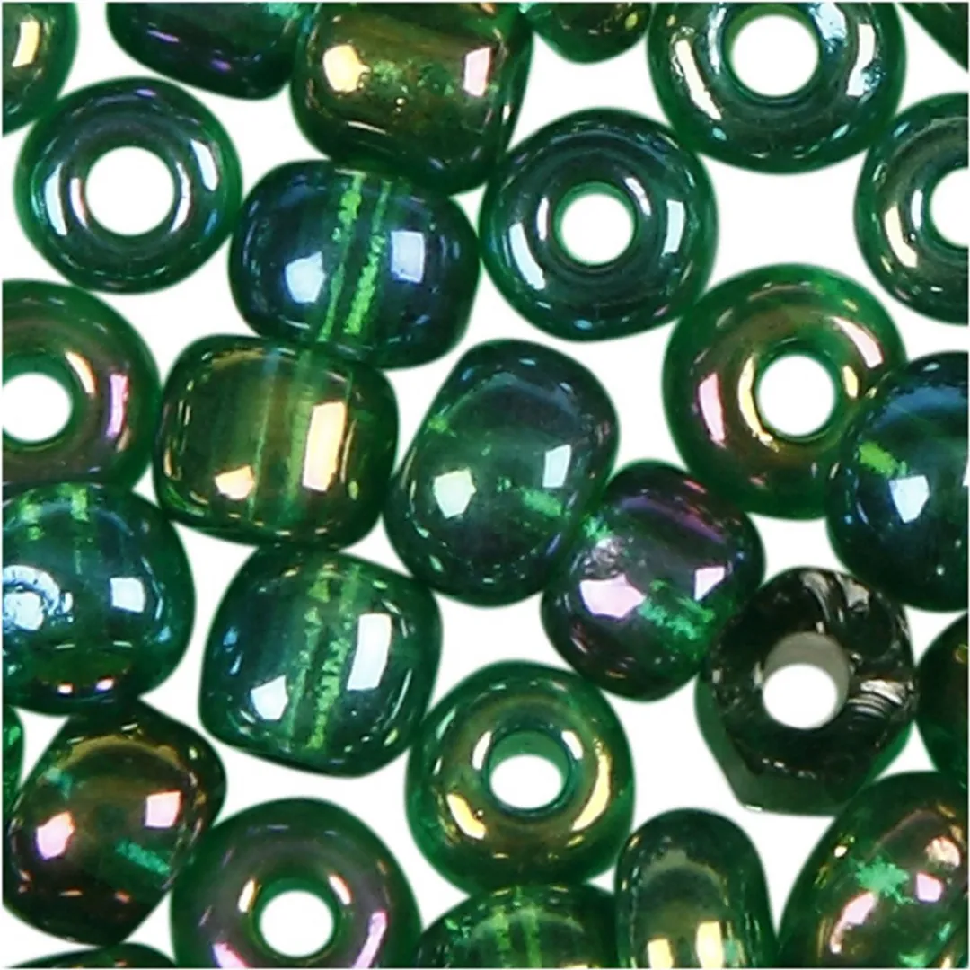 Creativ Company CC Rocailles 3mm Groen Glas - 25 Stuks