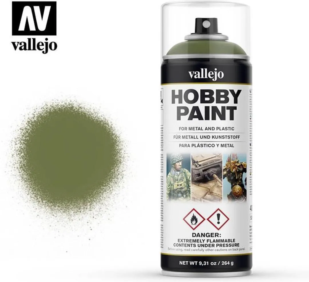 Vallejo Goblin Green Primer Spray 400ml