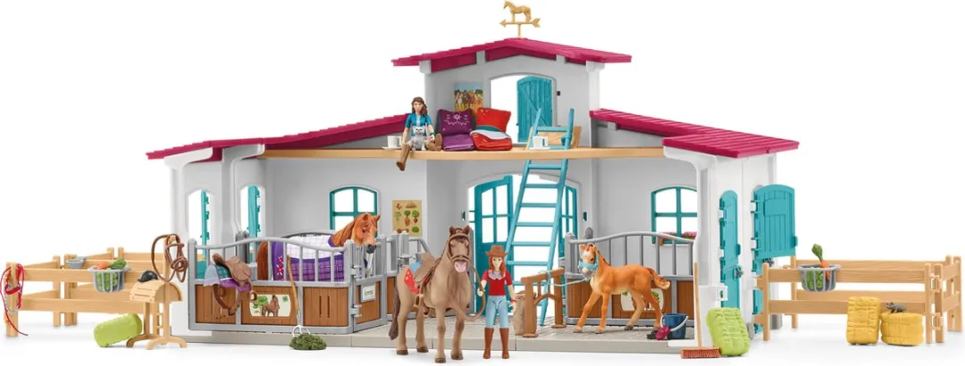Schleich Horse Club Manege 42567 - 115 Onderdelen - Multikleur