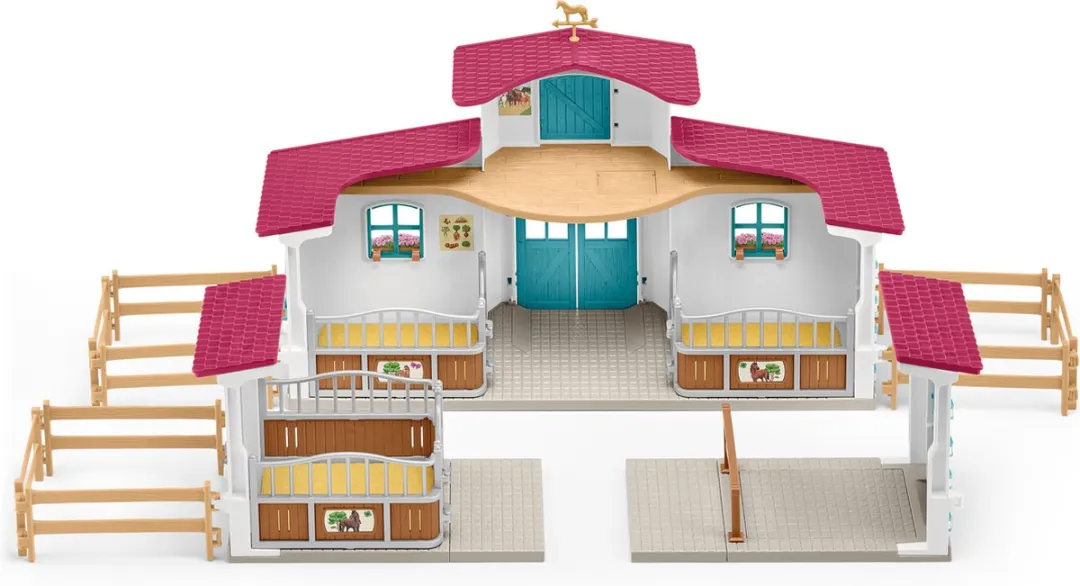 Schleich Horse Club Manege 42567 - 115 Onderdelen - Multikleur - afbeelding 6 van 6