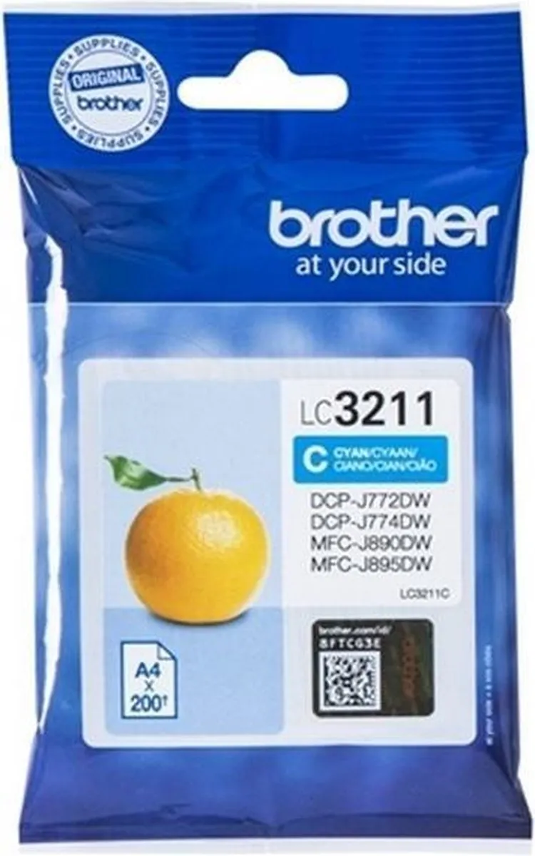 Brother LC-3211Y Inktcartridge Geel - 200 pagina's