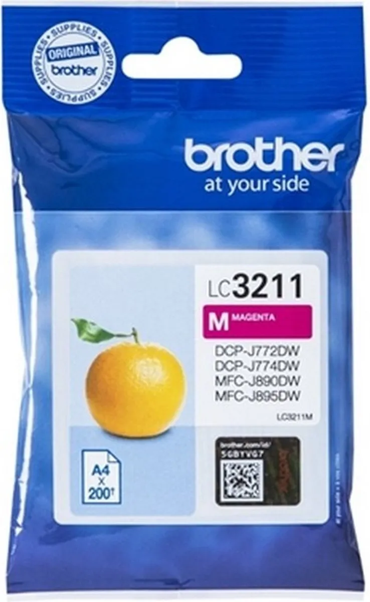 Brother LC-3211Y Inktcartridge Geel - 200 pagina's