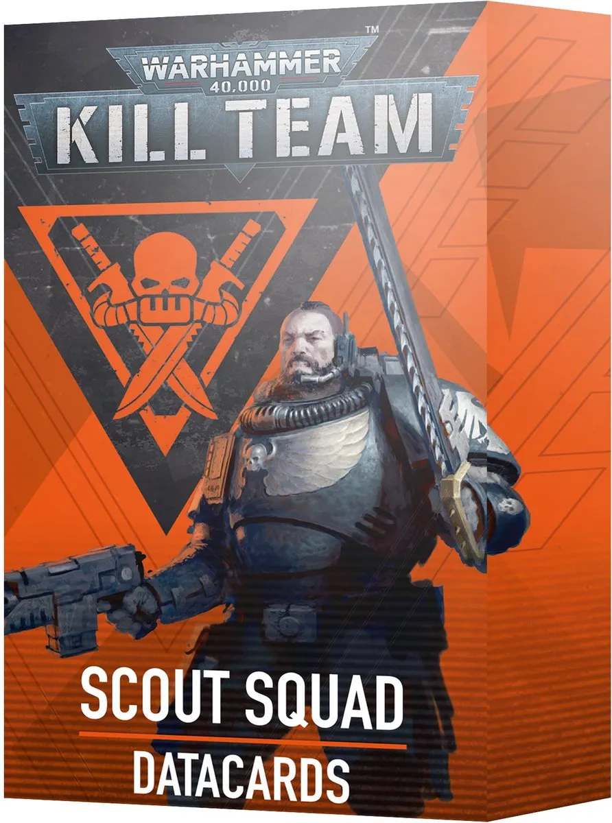 Games Workshop Kill Team Datacards Space Marines Scout Squad