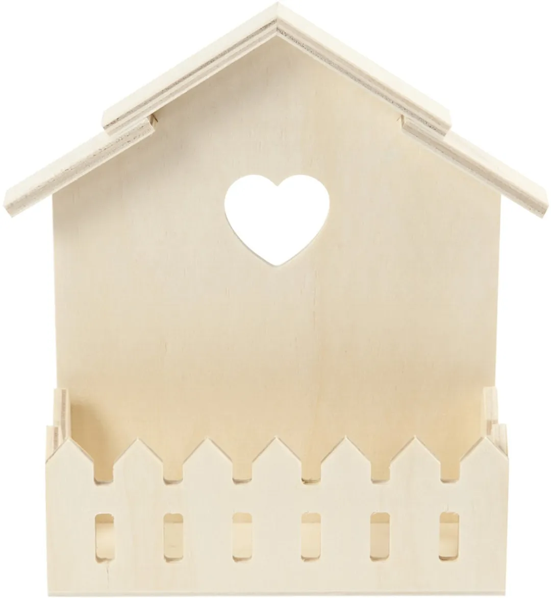 Creativ Company Triplex Plank Huisje 16,5x13cm