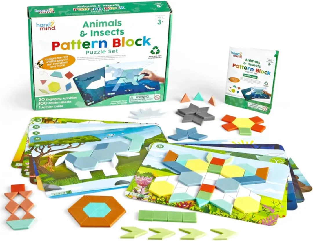 Learning Resources Dieren & Insecten Puzzelset - 100 Stuks