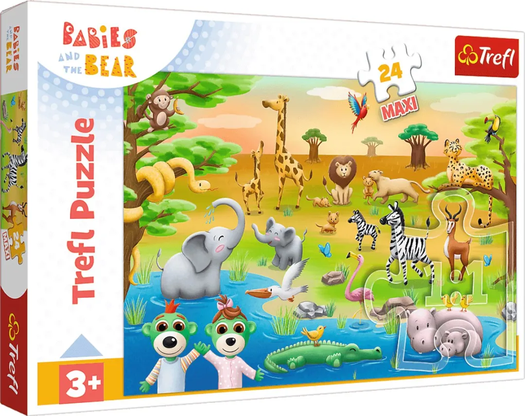 Trefl Stripfiguren Puzzel 24 Stuks